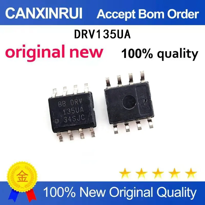 

(5-100 Pieces) Brand new original DRV135UA DRV135 package SOP8 audio amplifier chip IC