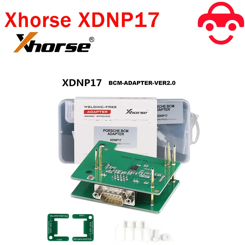 

Newest Xhorse XDNP17 Solder-Free Adapters for Porsche automotive key programmer Work with VVDI Prog/ MINI PROG & KEY TOOL PLUS