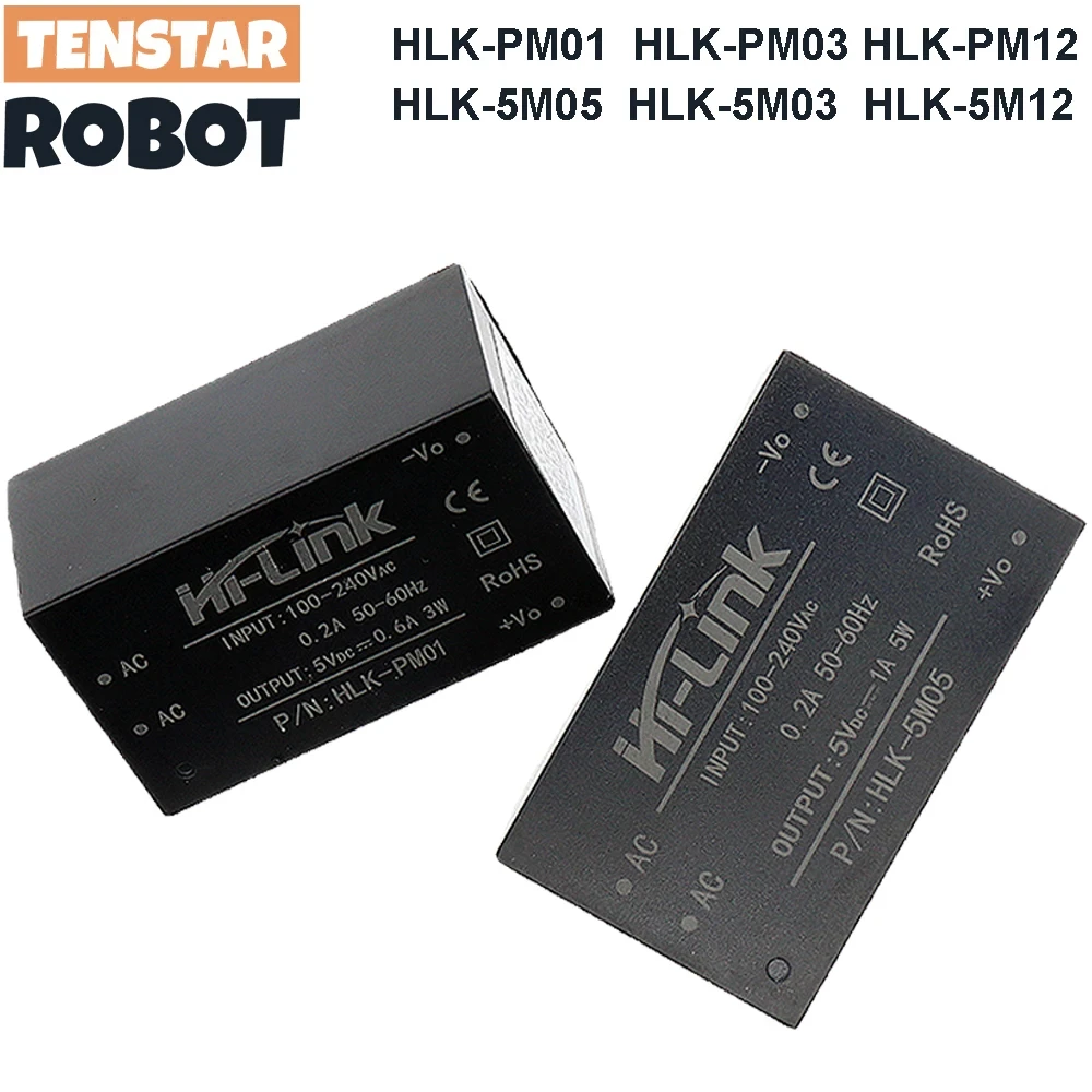 HLK-PM01 HLK-PM03 HLK-PM12 AC-DC 220V to 5V/3.3V/12V mini power supply module,intelligent household switch power supply module