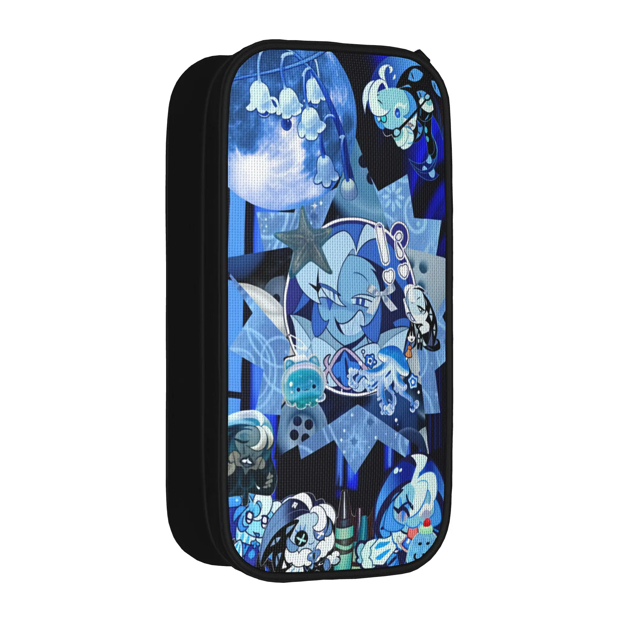 Shadow Milk Pencil Case Cookie Run Kingdom Zipper Pencil Pouch Boy Girl Large Back To School Pencil Cases Stationery Organizer