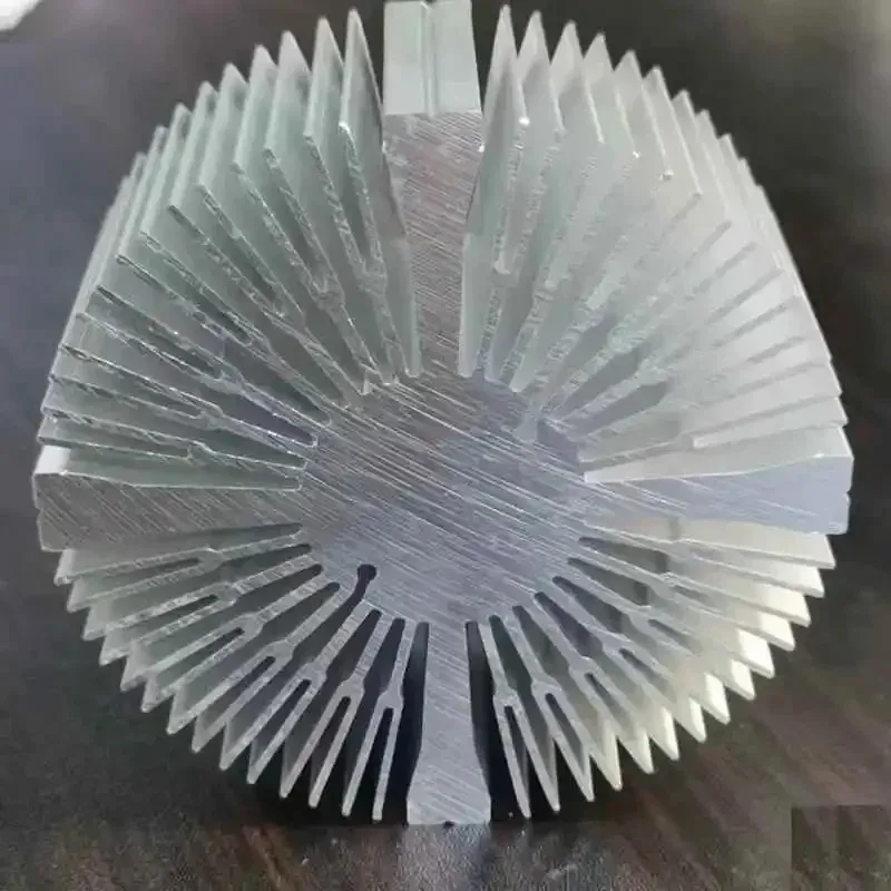 91mm Aluminum round Heat Sink Radiator Heatsink for IC LED Cooling, Electronic Cooler