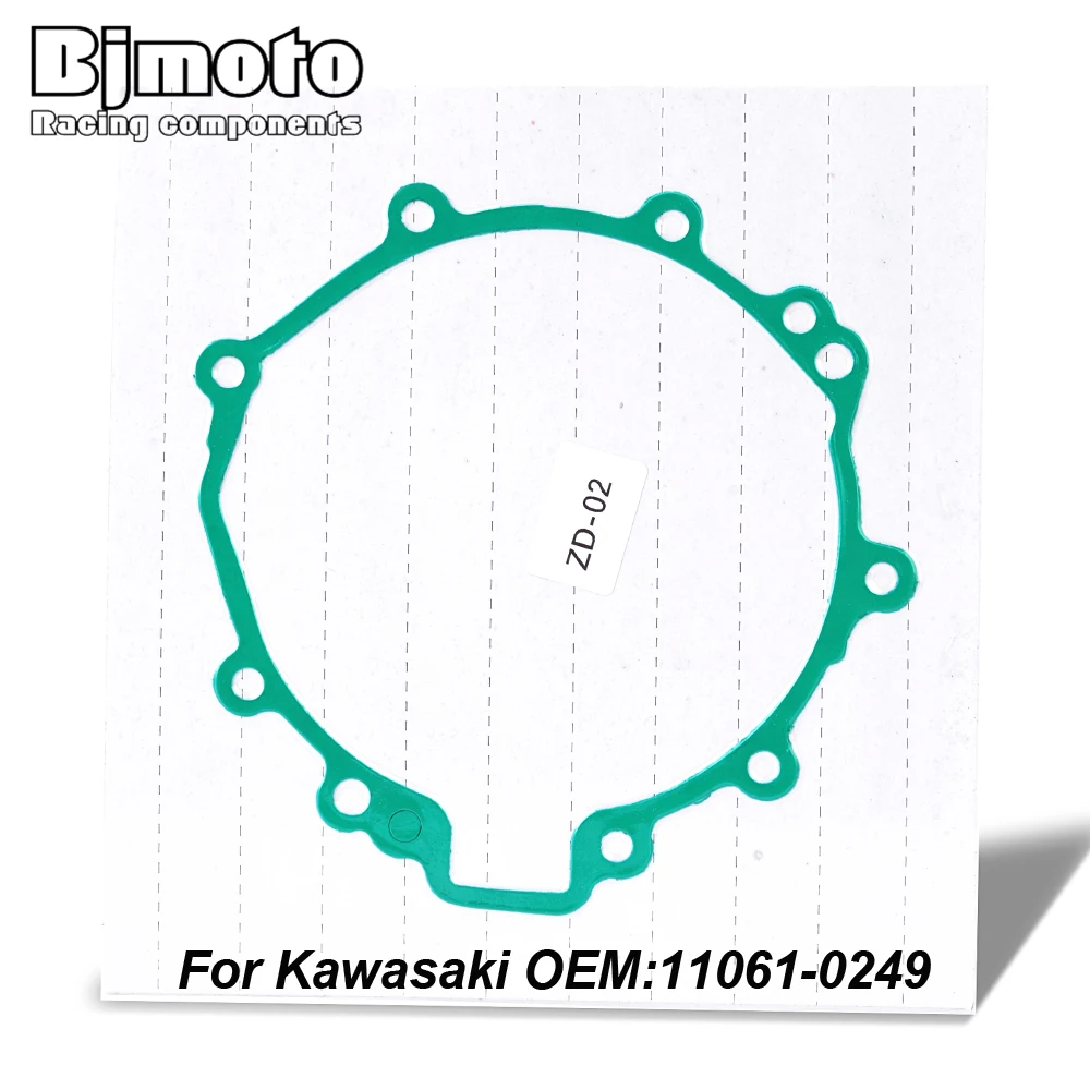 

11061-0249 Stator Magneto Generator Cover Gasket for Kawasaki ZX600 Ninja 600 ZX-6R 2007-2017 ZX636 Ninja 636 ZX6R ABS 2013-2021