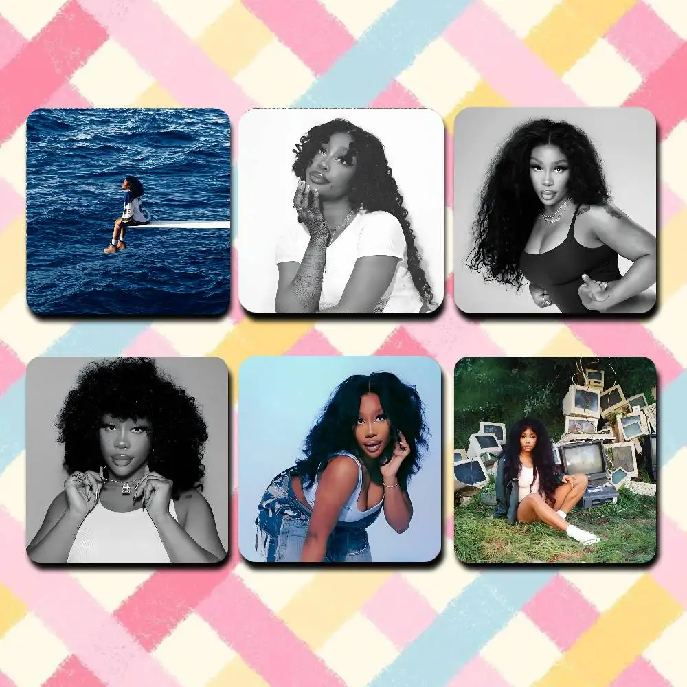 

Singer S-SZA Cute Cartoon Anime Refrigerator Magnets Soft Magnetic Heat Transfer Refrigerator Magnets Gift