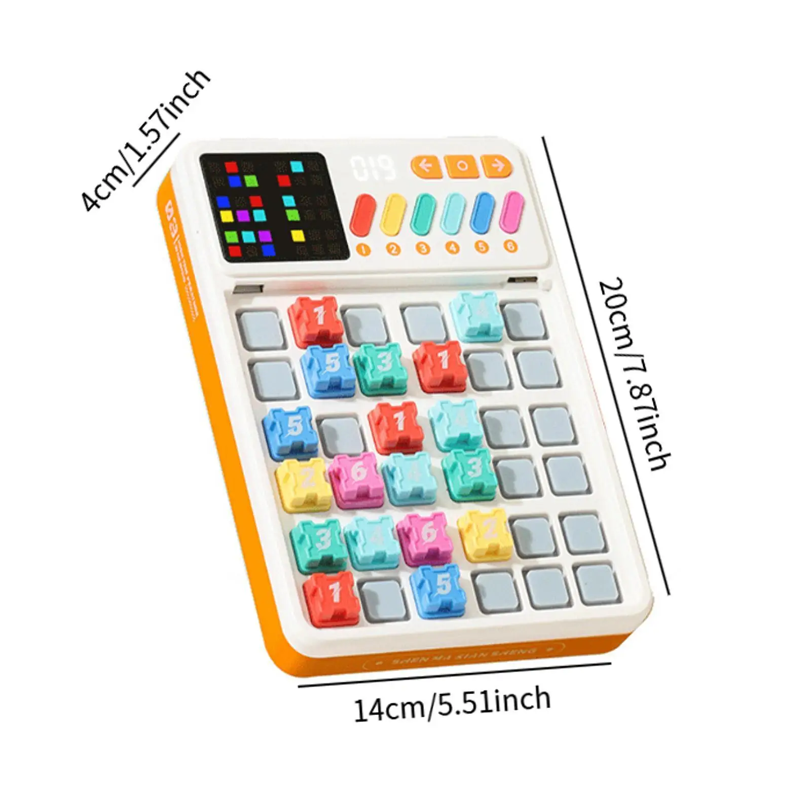 Sudoku Puzzle Game Portable Train Logical Thinking Ability Intelligent Sudoku Machine for Preschool Kids Teens Boys Girls Adults