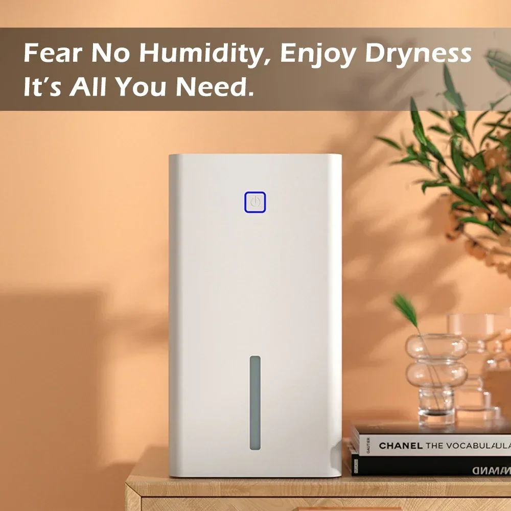 Air Dehumidifier 1.1L Silent Moisture Absorber Air Dryer Multifunctional Moisture-proof Drying Dehumidifier Automatic Shutdown