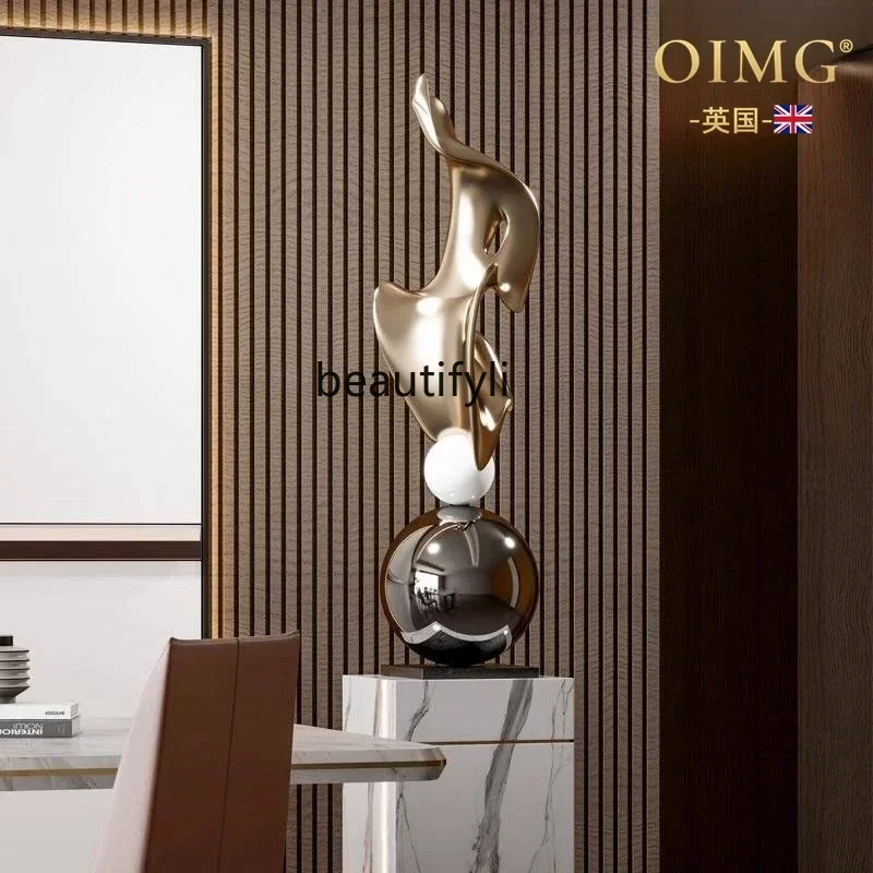 

x1British ornaments light luxury modern art sculpture living room porch hotel opening housewarming floor decoration