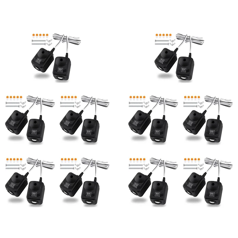 أداء مستقر-20X 820CB طقم استبدال مستشعر أمان باب المرآب لـ G801CB-P/801CB/041-0136 لـ Chamberlain Liftmaster Se