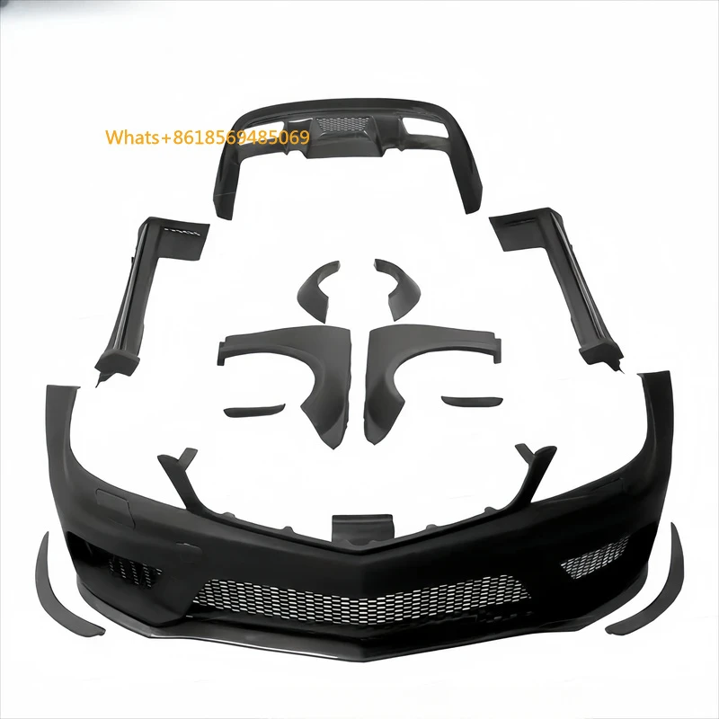 Hot Selling Front Rear Bumper    W204 C63 Wide Body Kit with Side Skirt
