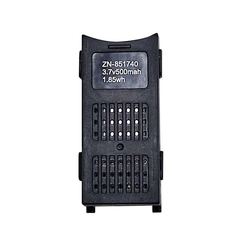 3.7V 500mAh Drone Battery for K500MAX Remote‑Controlled Fighter Quadcopter High Quality Replacement Battery