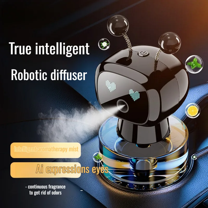 Smart car aromatherapy car ornaments lasting fragrance perfume smart robot fragrance car smart car aromatherapy smart robot