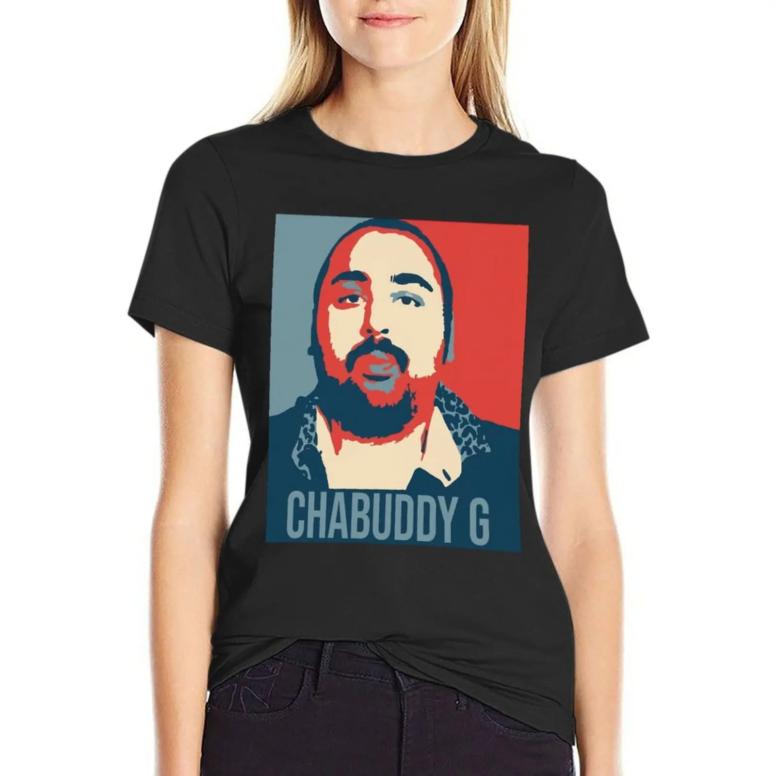

Футболка Chabuddy G Kurupt Fm, эстетичная одежда, топы, новое издание, белые футболки для спортивных фанатов для женщин