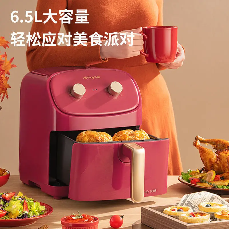 مقلاة هوائية منزلية ذات سعة كبيرة متعددة الوظائف مقلاة كهربائية ذكية للوقت ودرجة الحرارة مربعة قابلة للتعديل