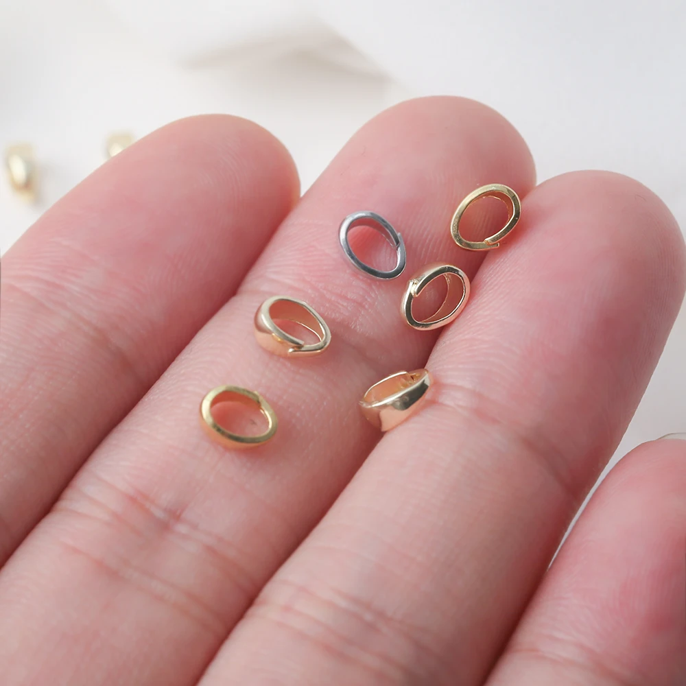 Pendant Pinch Bail Clasps Brass Gold Plated Hooks Clips Connector For DIY Bracelet Necklace Jewelry Making Findings Accessories