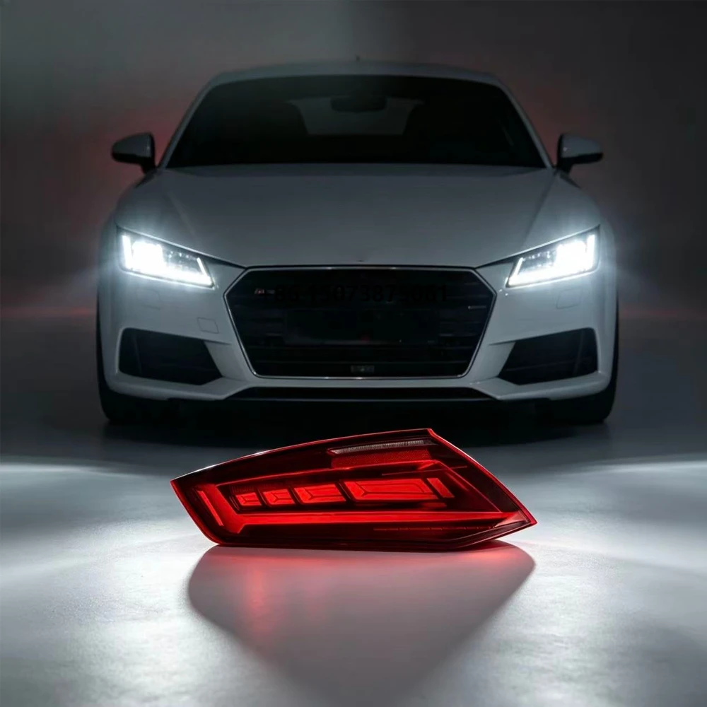 Au-di TT LED Taillights 2015-2019 Dynamic Back Indicator Rear Light Assembly Automotive Upgrade