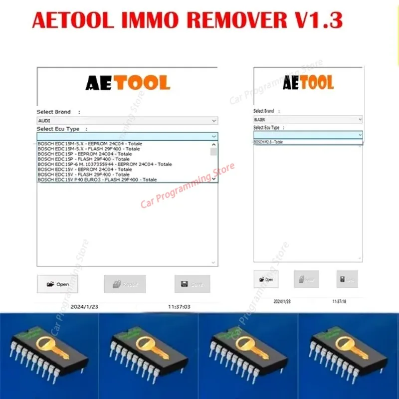 2026 hot for AETOOL V1.3 ECU Decoding Immobilizer EEPROM off IMMO Remover V1.3 ECU Dump Calculate PIN Virgin/IMMO Removal Tool
