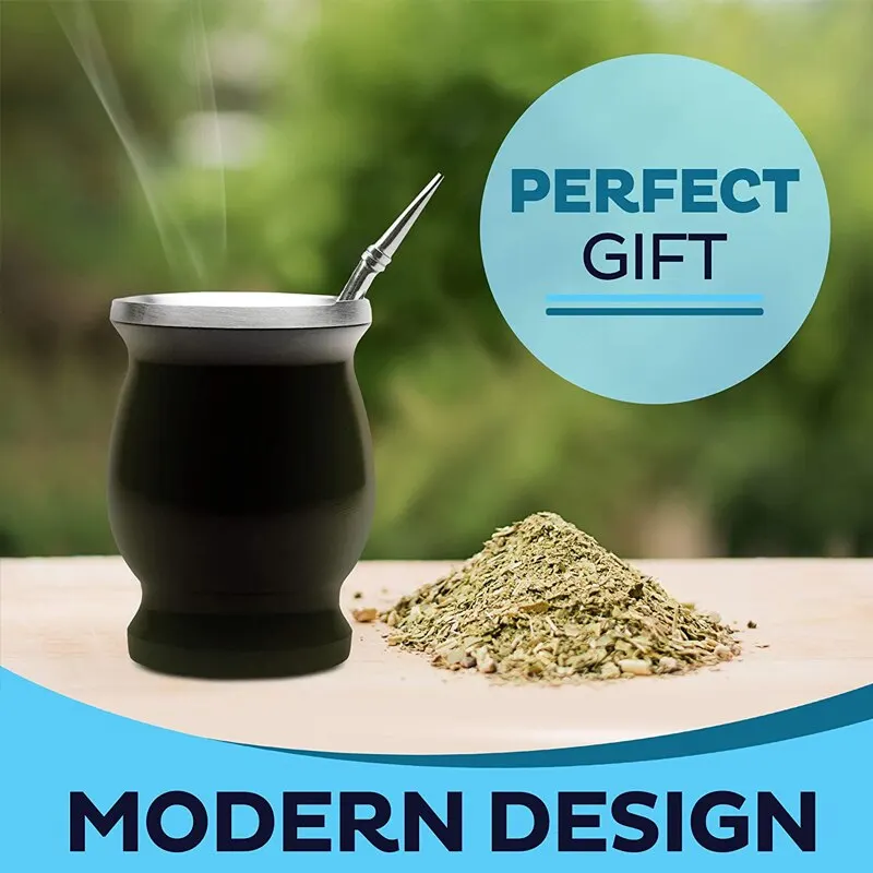 Ma Dai Tea Cup Argentina Insulated Straw Cup Insulated Cup Simple Gourd Cup Various Styles of Tea Plum Cup