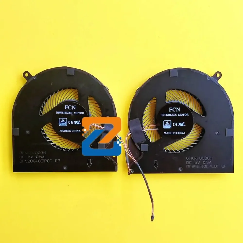Laptop CPU GPU Cooling Fan For Razer Blade 15 RZ09-0300 RZ09-0301 7e01 Cooler Fan Radiator