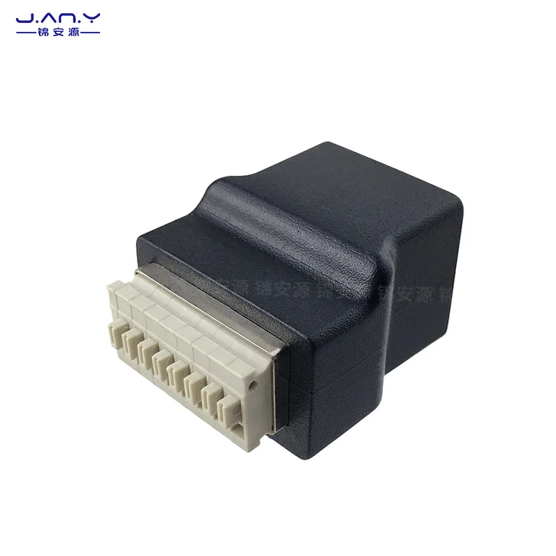 Push type RJ45 bus network interface voltage free 8pin Registered jack bus card terminal network extension connector