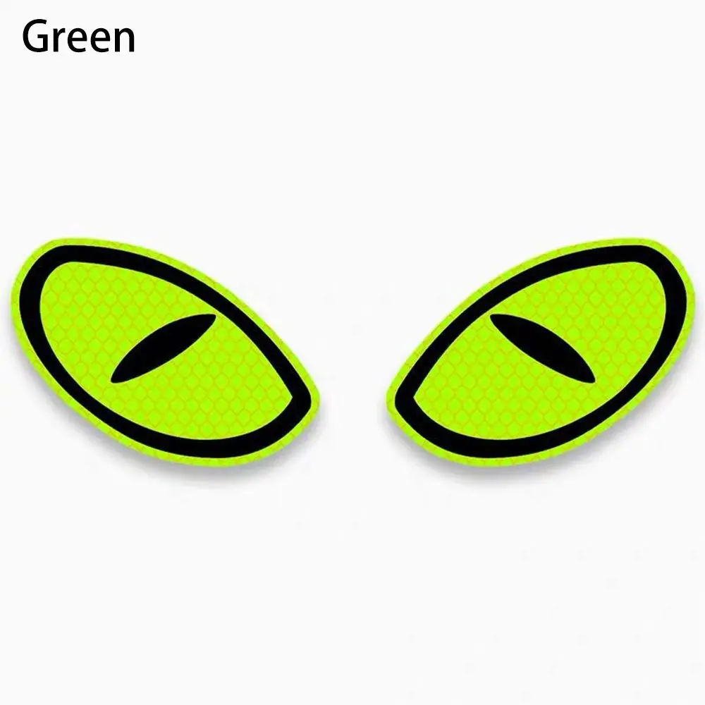 

Украшение двери, бампера, полосы, автоаксессуары, автомобильные светоотражающие наклейки, предупреждающая лента, знак безопасности, большой глаз