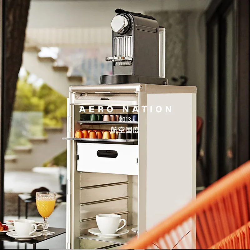 

Airplane dining car, airline kitchen, drawer storage cabinets, household movable lockers, hotel café decorative cabinets