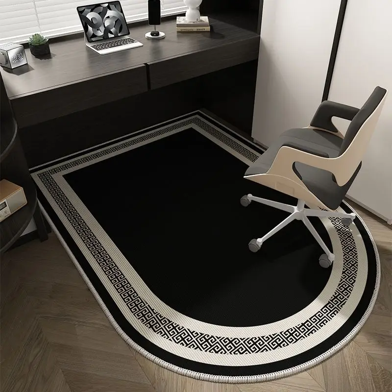 Luxury Computer Chair Mat Study Tables Floor Carpet Non-slip Modern Rugs for Bedroom Home Decoration Hall Doorway Mats alfombras