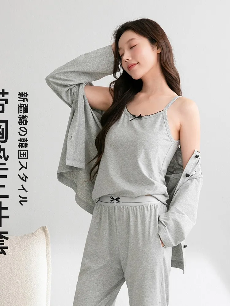 conjunto-de-ropa-de-casa-de-algodon-puro-fenteng-con-almohadillas-en-el-pecho-manga-larga-primavera-otono-lindo-talla-pequena-traje-de-casa-para-mujer