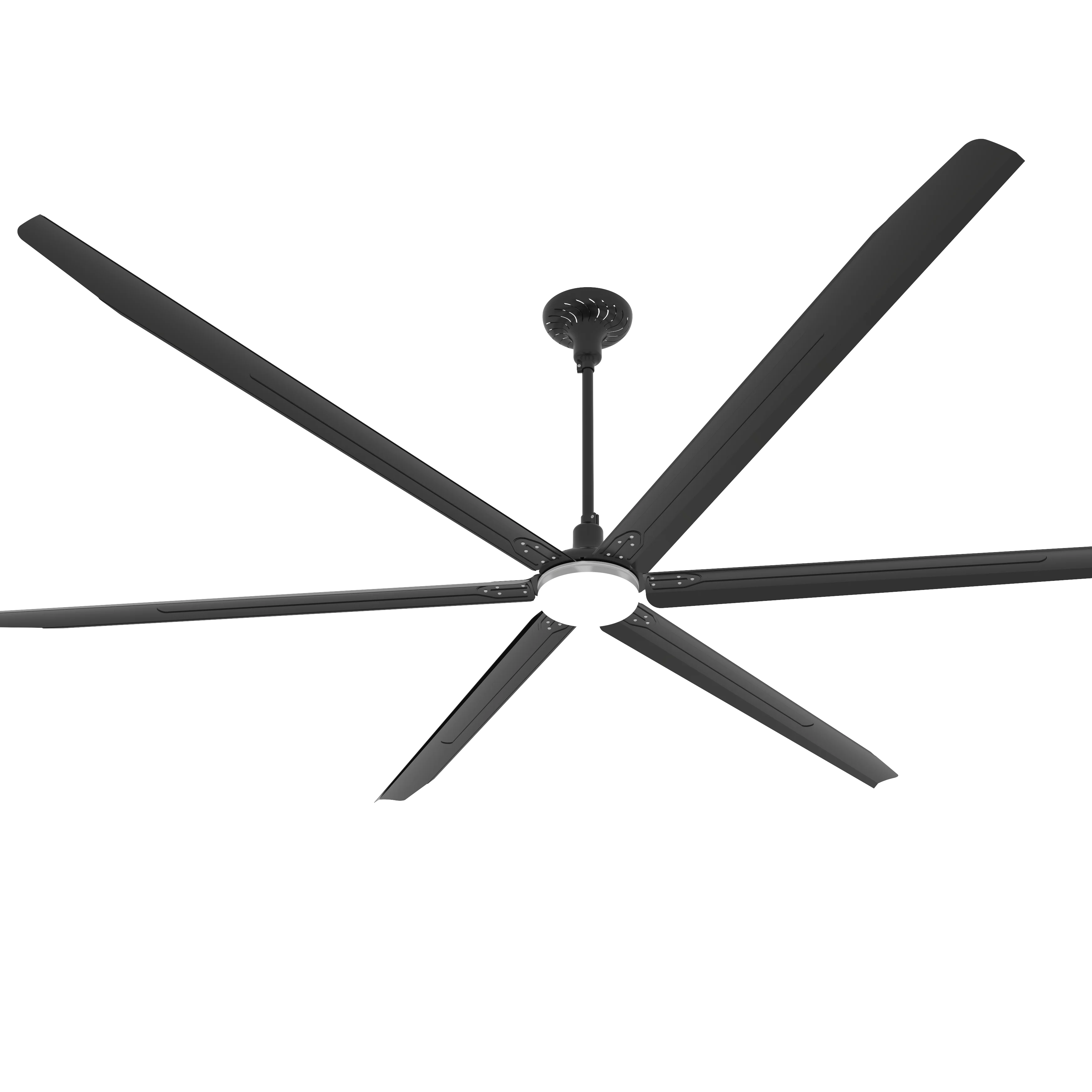 Commercial Industrial Use 1.5m 2m 2.5m 3 m HVLS Fan Big Volume 6 Blades Ceiling Fan for Restaurant Gym Large Venue