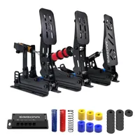 SIMSONN New Upgraded Pro Plus PC Simracing Pedals Sim Racing Simulator Pedal Load Cell Hydraulic Pedal For Racing Games