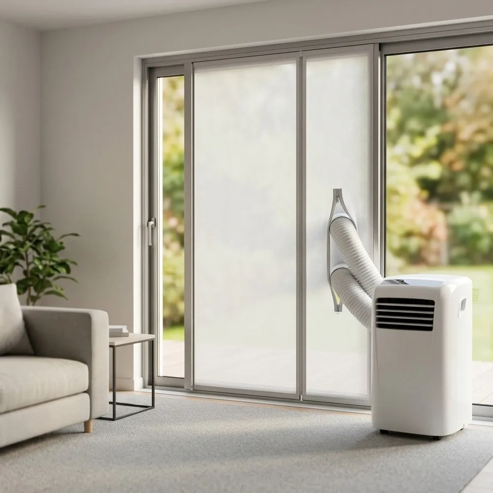 for durable Sliding Door Seal Cloth for Mobile Air Conditioners Easy to Install Protects from Dirt and Strong Wind