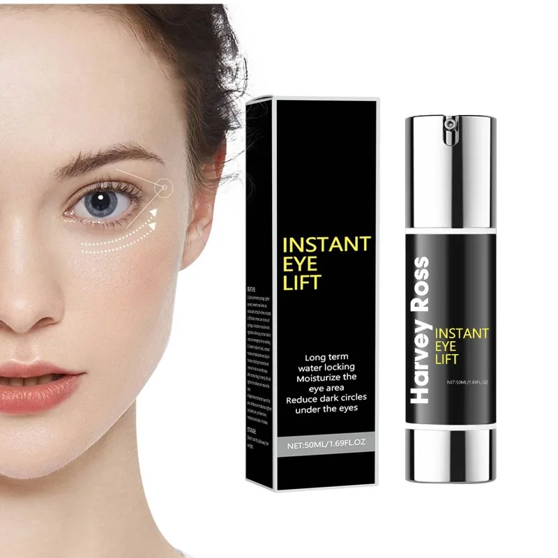 

50ml Instant Firming Eye Cream Serum Tighten Smooth Reduce Puffiness Fine Lines Hydrate Eye Care Treatment