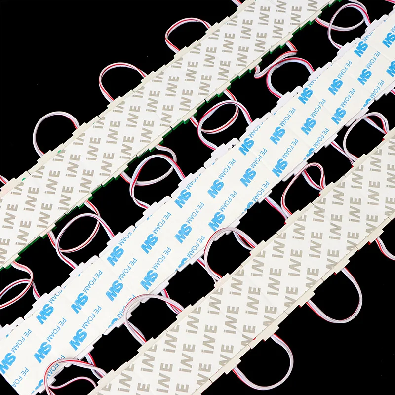 LED Module 1.5W 3030 LED CHIP IP65 Waterproof injection lens Super Bright Sign Advertising Backlight DC12V