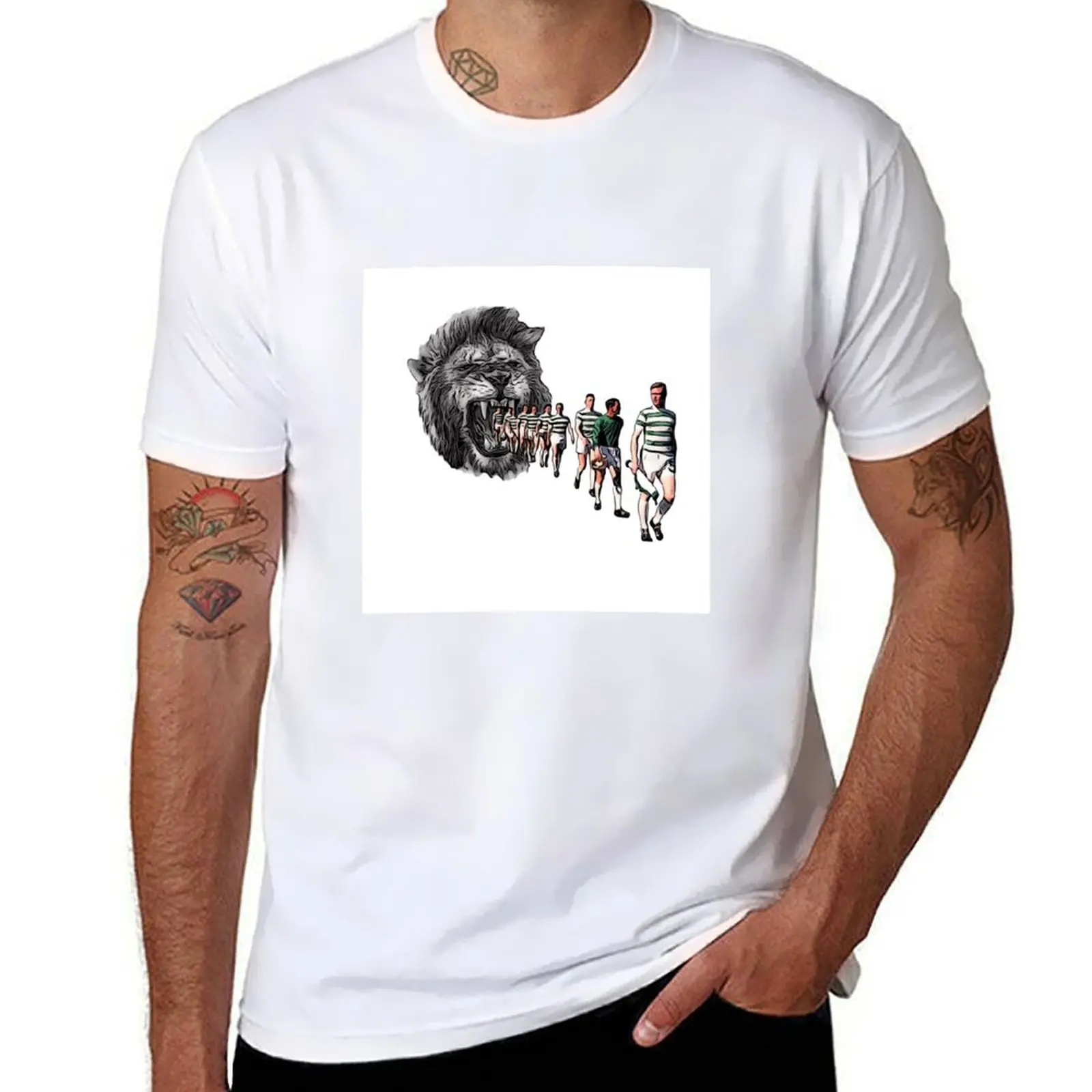 

Lisbon Lions T-Shirt man t shirts for men man t shirts for men casual T-Shirt