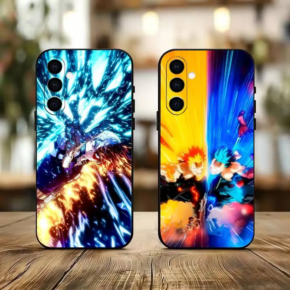 Katsuki Bakugo H-Hero Academia  Phone Case Black Silicone Soft For Samsung Galaxy A73,A72,A71,A70,A53,A52,A51
