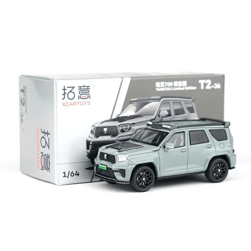 1:64 Tank 700 SUV Legering Model Auto Diecasts Metalen Terreinvoertuigen Auto Model Simulatie Miniatuur Schaal Collectie Kinderen Speelgoed gift