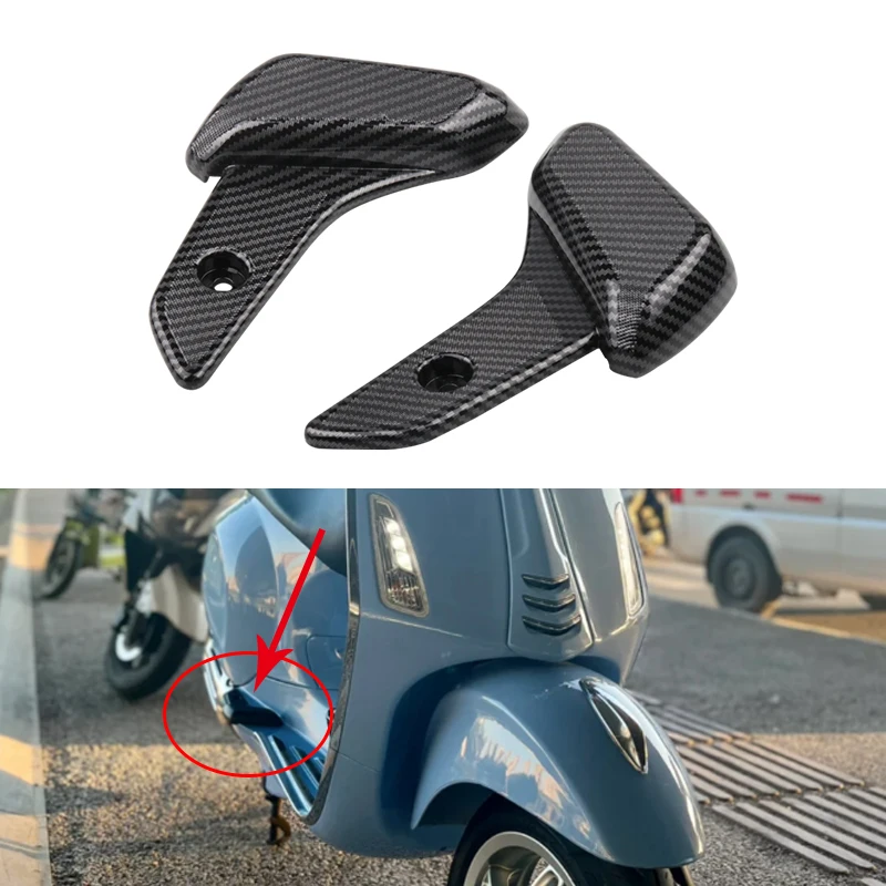 Motorcycle Scooter Rear Passenger Foot Pads Foot Steps Pedal Rests Cover For Primavera150 Sprint