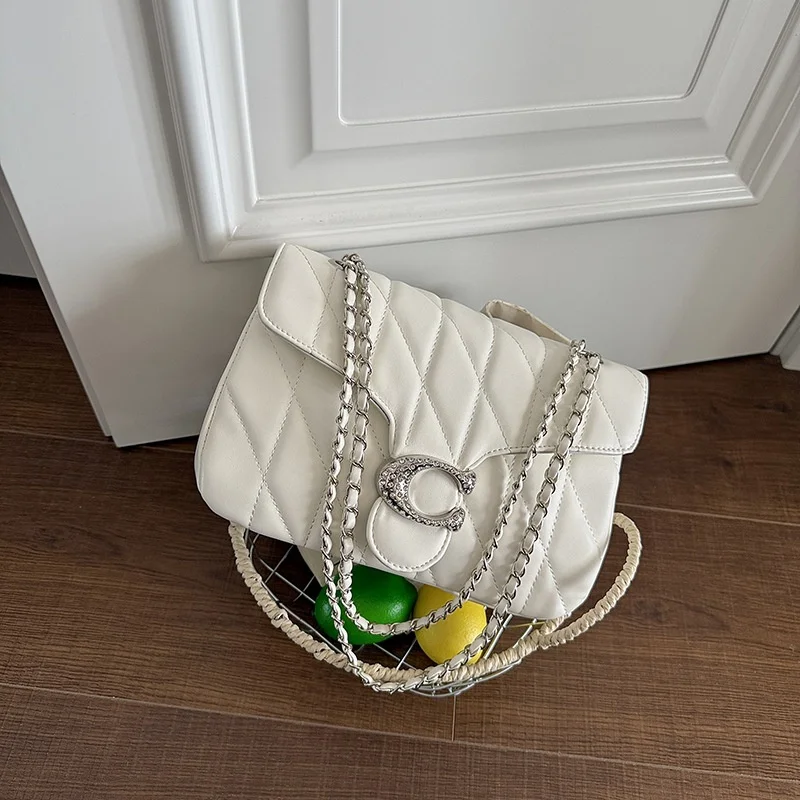 Luxury Women's Crossbody Bag Premium Leather Wallet Vintage Design Shoulder Bag Classic retro solid-color shoulder bag