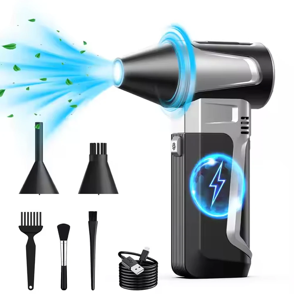 

Турбовентилятор 160000 об/мин — скорость ветра 52 м/с — беспроводная литиевая ручная воздуходувка для очистки двигателя автомобиля