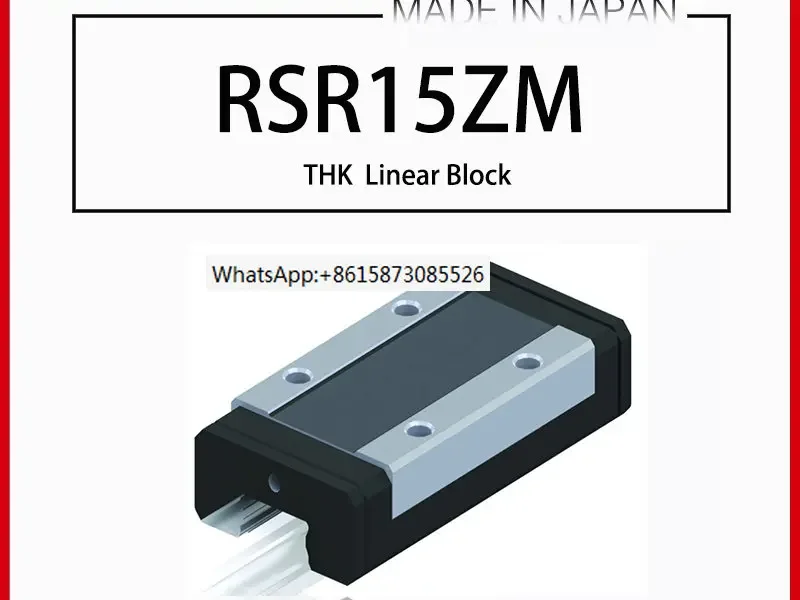 

Original linear guide RSR 15 RSR15 RSR15ZM RSR15WZM RSR15ZMUU RSR15WZMUU RSR15ZMSS RSR15WZMSS GK BLOCK