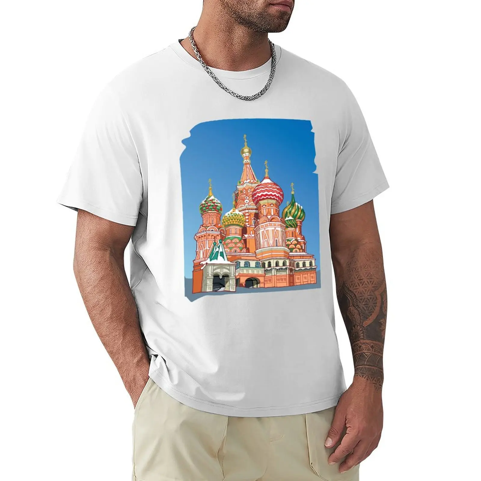 Christian Orthodox Temple T-Shirt customs cute tops mens graphic t-shirts hip hop