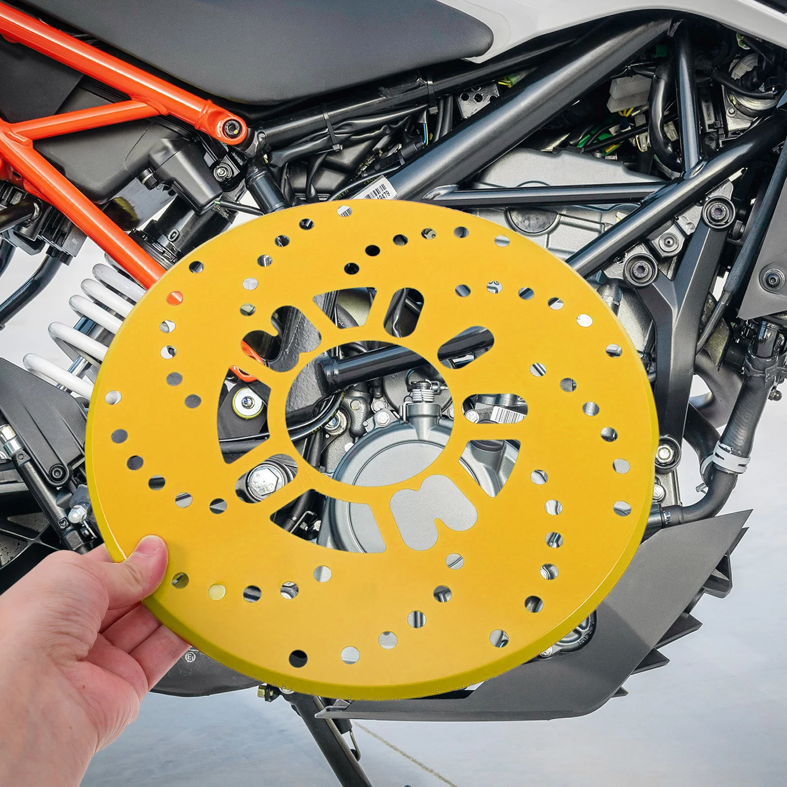 

2Pcs Disc Brake Covers Aluminum Alloy Decorative Trim for Auto Wheels Durable Stylish Retrofit Brake Disc Protective Cover