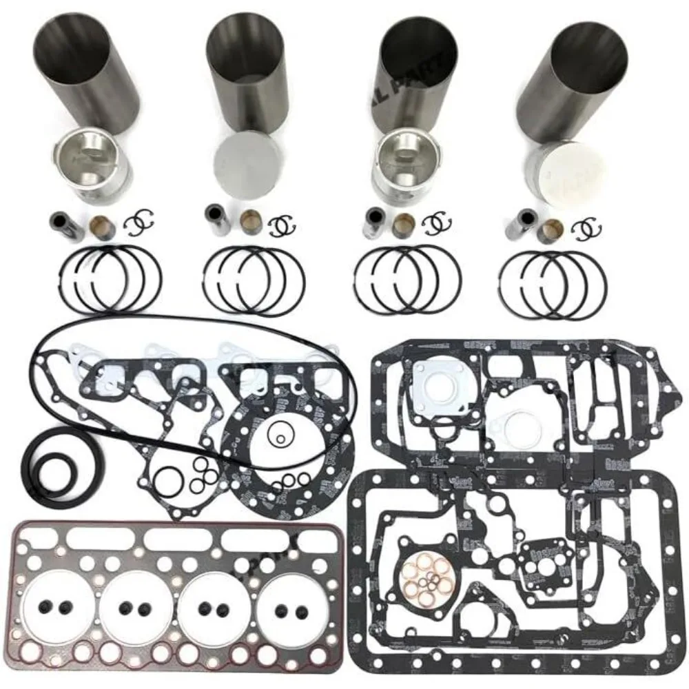 

V1702 V1702B Overhaul Rebuild Kit For Kubota Indirect-injection For Bobcat 743