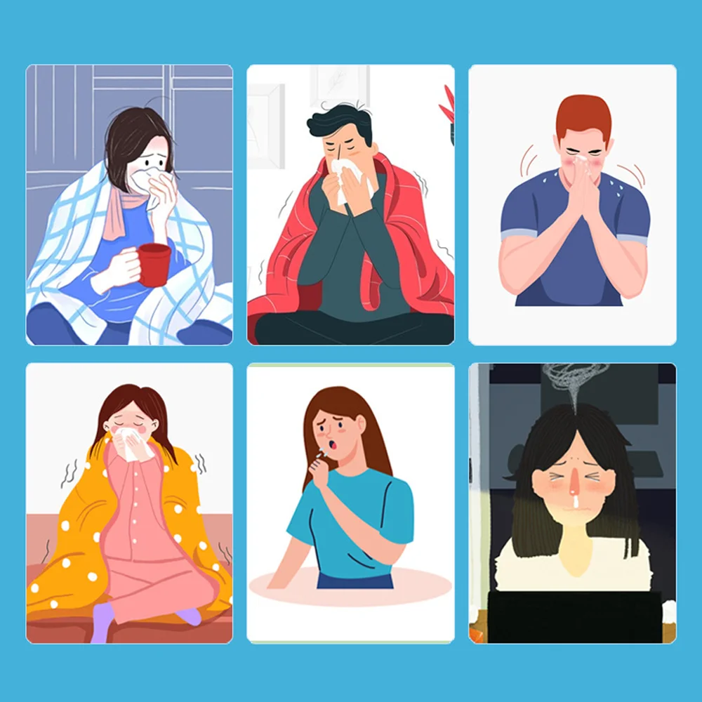 رقعة صحية لتخفيف احتقان الأنف للاستخدام المنزلي، تركيبة غير مدمرة، تخفيف مؤقت من انسداد الأنف #6