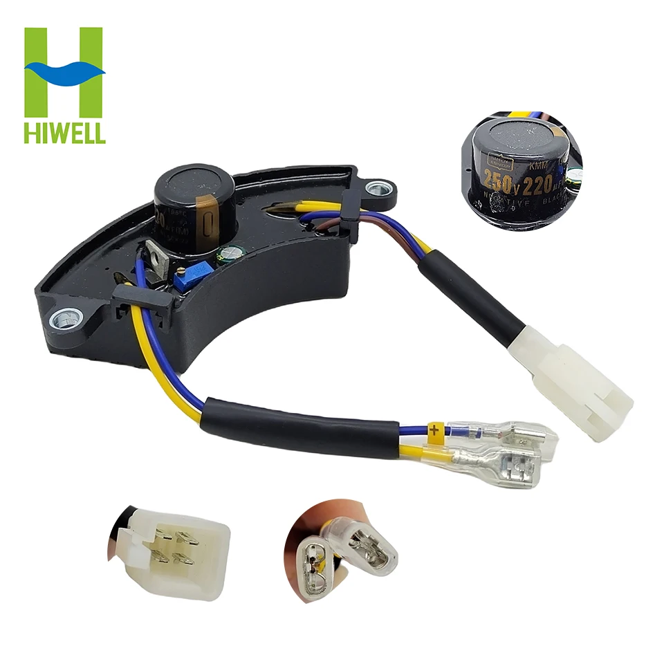 

Генератор AVR мощностью 2-3 кВт для бензинового генератора, регулируемый однофазный стабилизатор напряжения