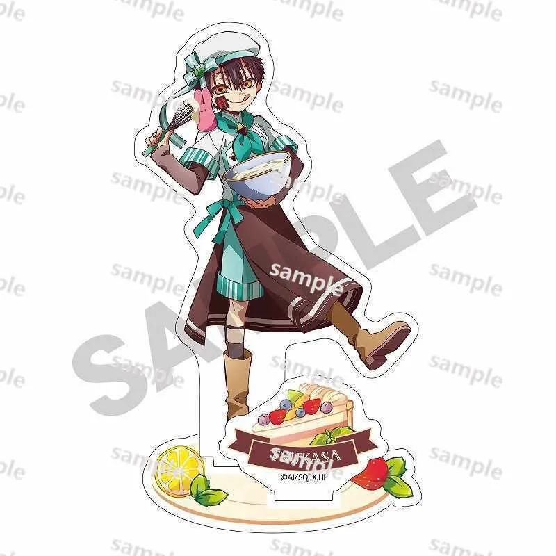 

New Hanako Acrylic Stand Figure Toilet-bound Hanako-kun Anime Peripheral Creativity Dessert Chef Modeling Desktop Ornament Gifts
