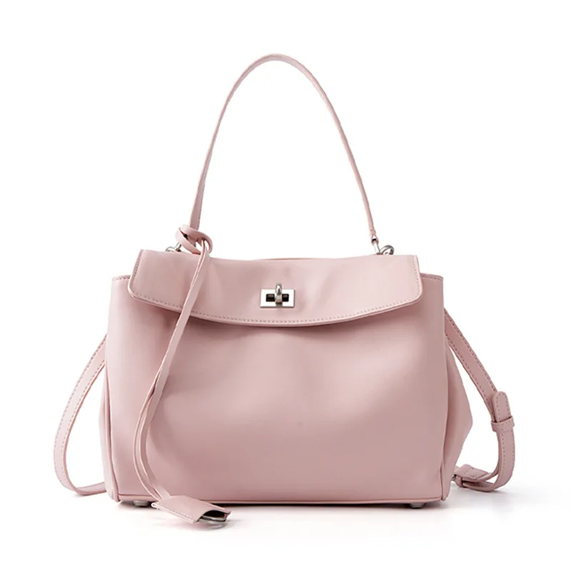 

Women's Commuter Style Large Capacity Cowhide Tote Bag Crossbody High-End Feel Underarm Bag for Spring And Summer