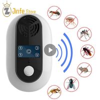 EU/US Plug Electric Ultrasonic Ant Mice Spider Mosquito Cockroach Insect Pest Repeller Ultrasound Mouse Control Rejector Product