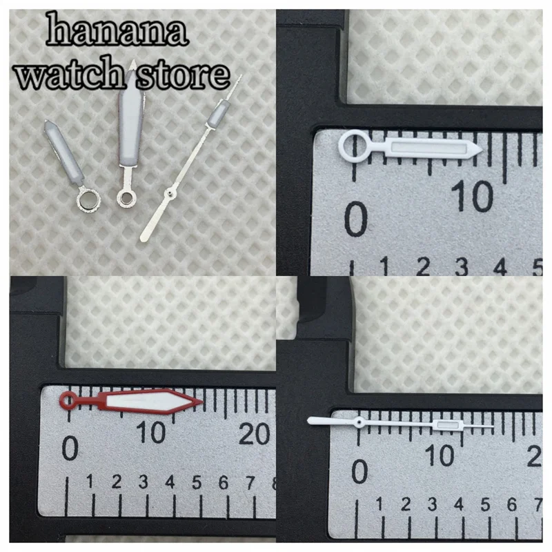 Bligger-スーパーC3照明ハンド、黒白時計針、パイロット時計、緑、nh35に適しています