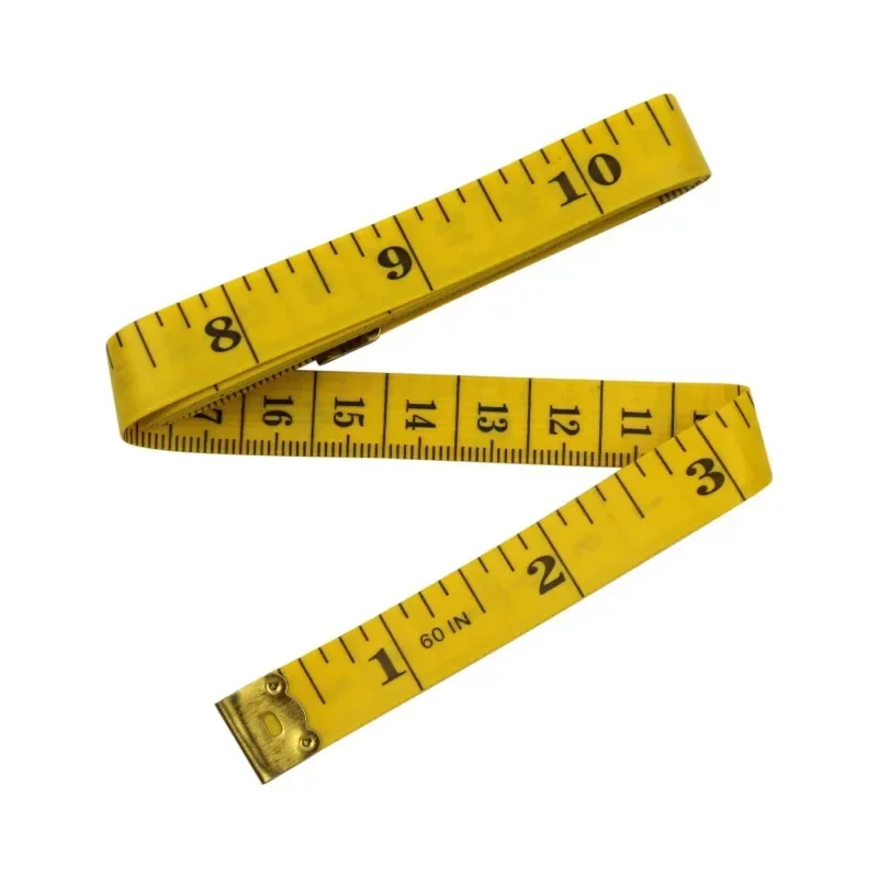 1.5m Body Measuring Ruler Sewing Tailor Tape Measure Mini Soft Flat Ruler Centimeter Meter Sewing Measuring Tape
