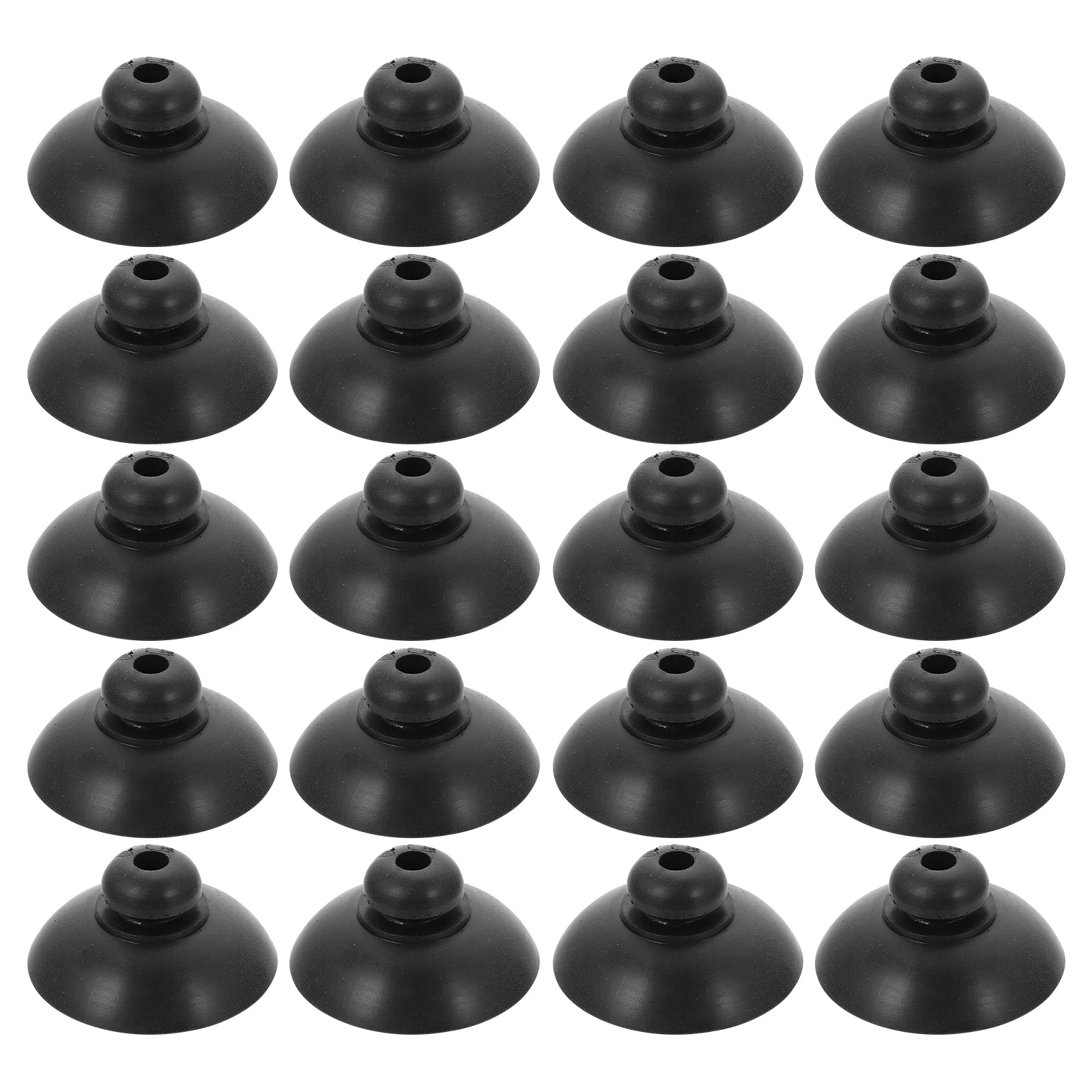 20 Pcs Fish Tank Sucker Holder for Water Pump Replacement Suction Cup Aeration Rubber Aquariums