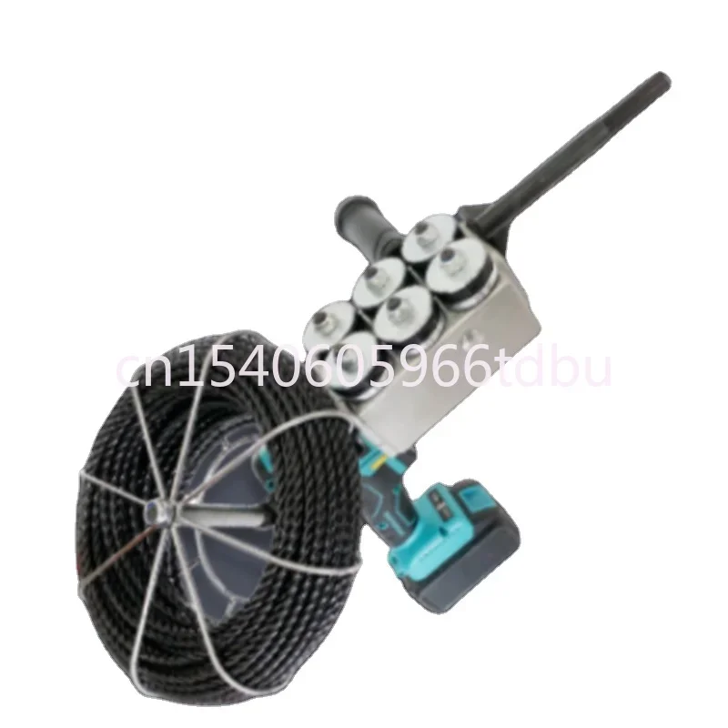 Machine Dark Wire Electric Wire Pulling Tool Threading Machine Electrician Pull Wire Hidden Pipe Threader Automatic Threading